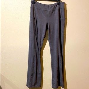Flare sweat pants